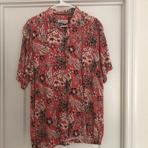 Men’s Tommy Bahama short sleeve button up size L